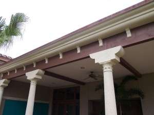 Image of beams at the Country Club of Orlando